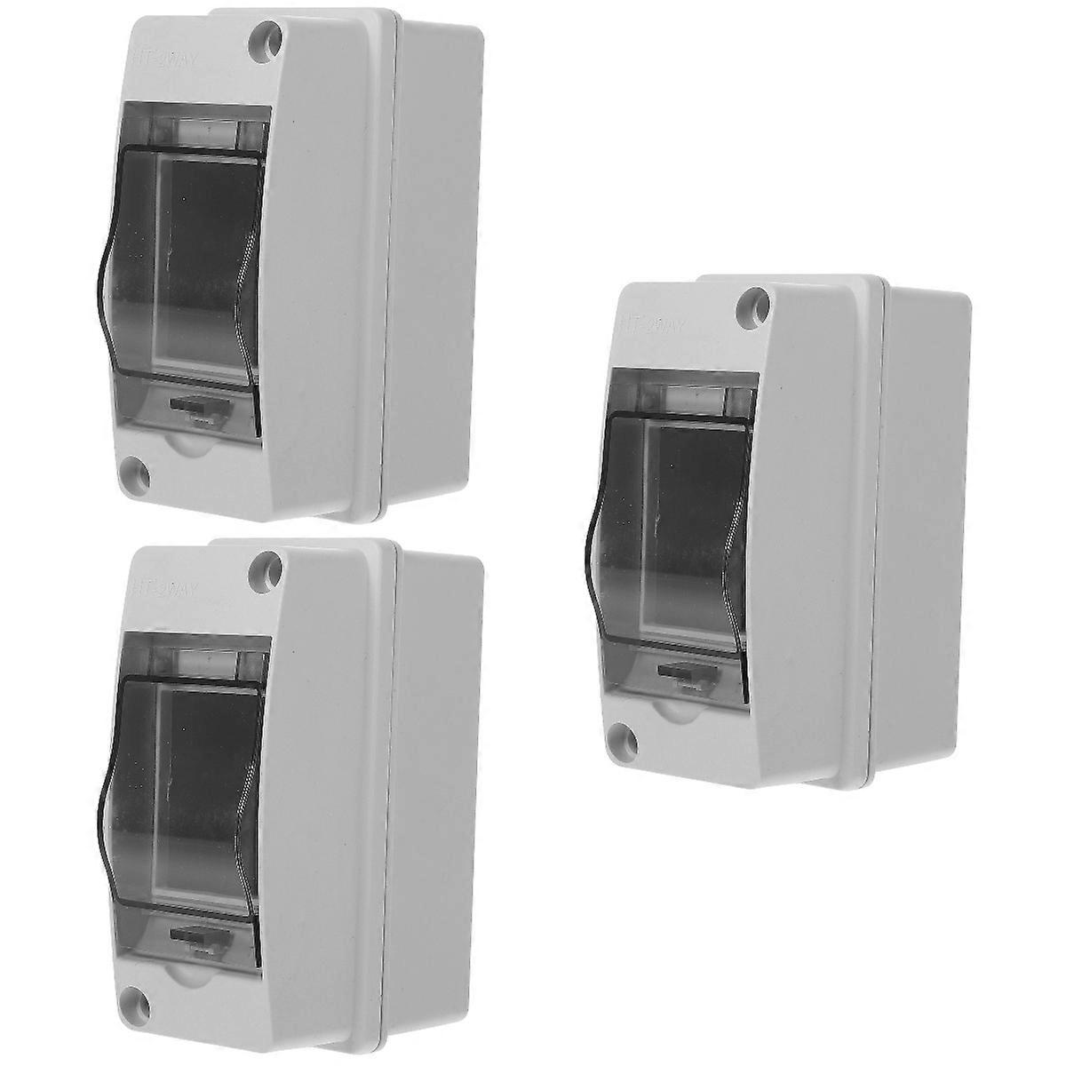 3 Count 2 Way Distribution Box Weather Proof Electrical Boxes Water Proof Case Weatherproof Electrical Boxes