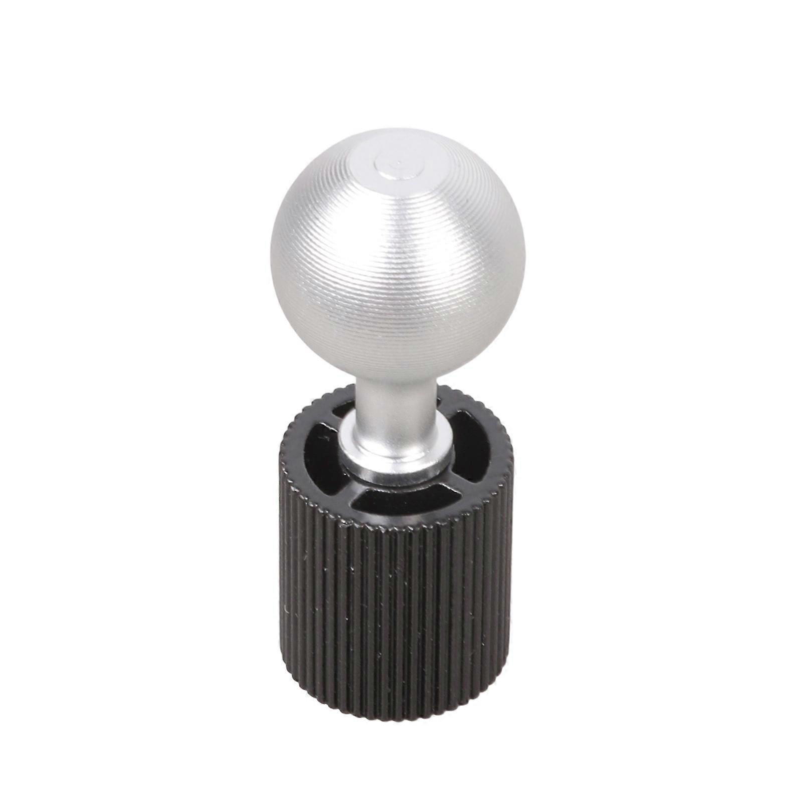 Lightweight Aluminum Alloy Expansion Adapter 17mm Ball Head to 1/4 Thread Adapter for Camera Mounting Solution Multicolor