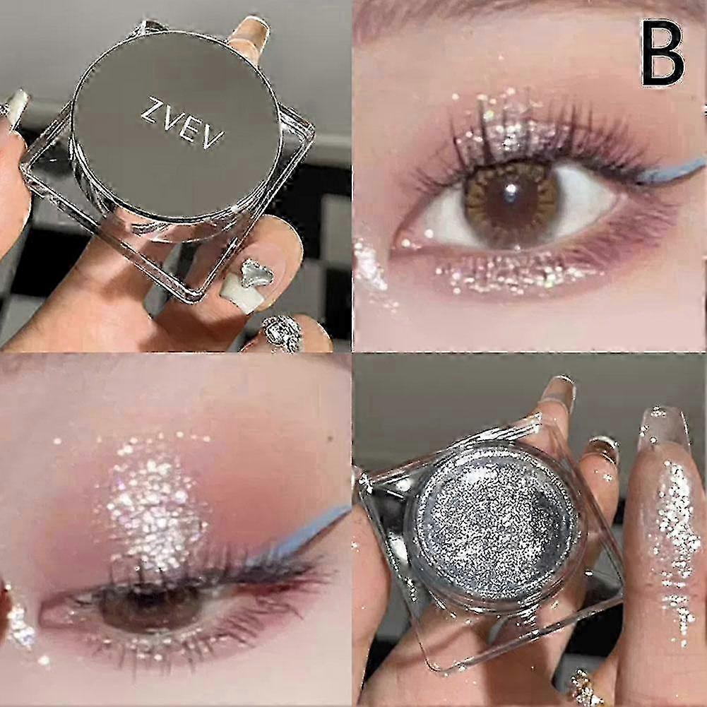 Single Glitter Eyeshadow Makeup Highlighter Pigments Cosmetics