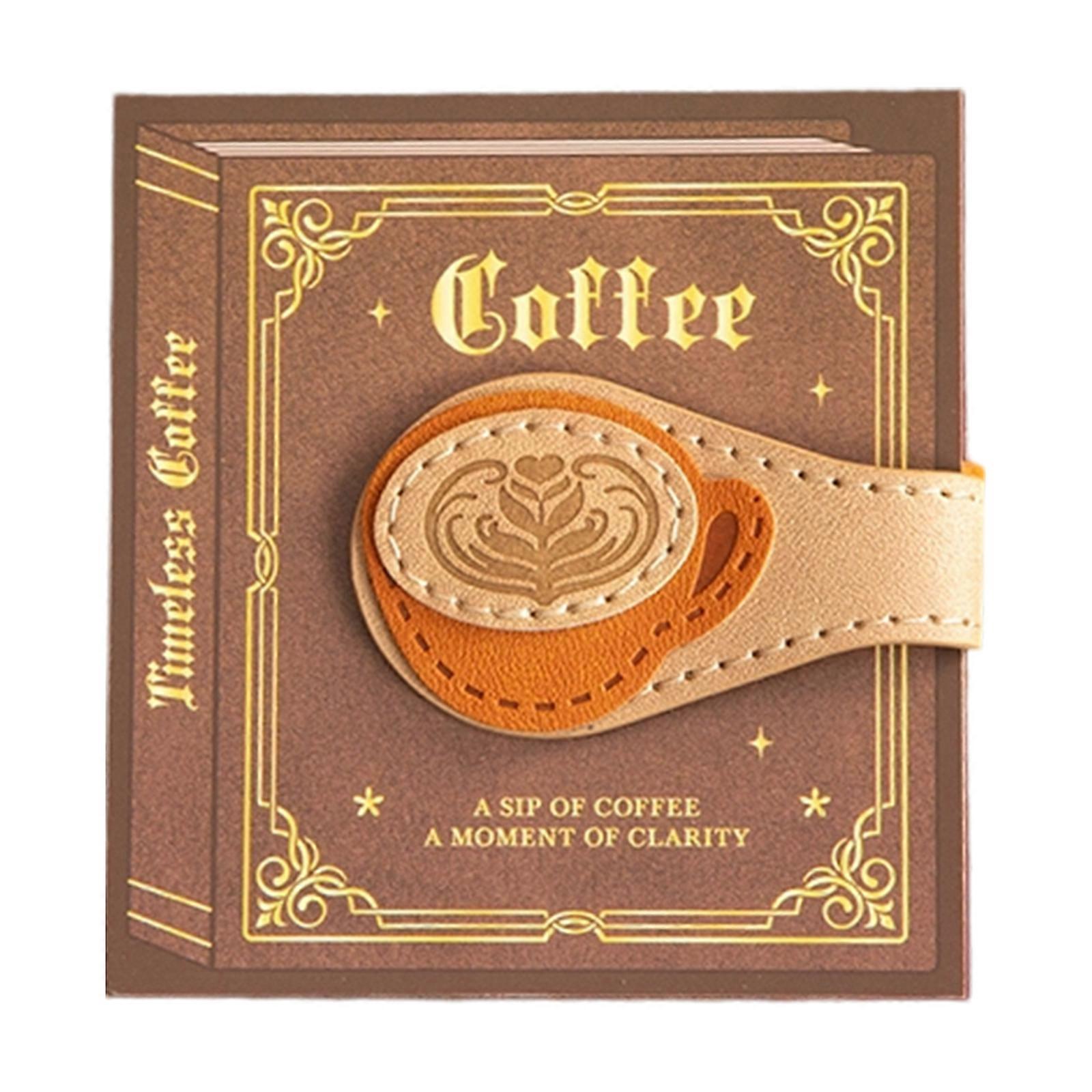 Creative Bookmarks Retro Bookmarks Magnetic Bookmarks Leather Page Markers Reading Bookmarkers Multicolor