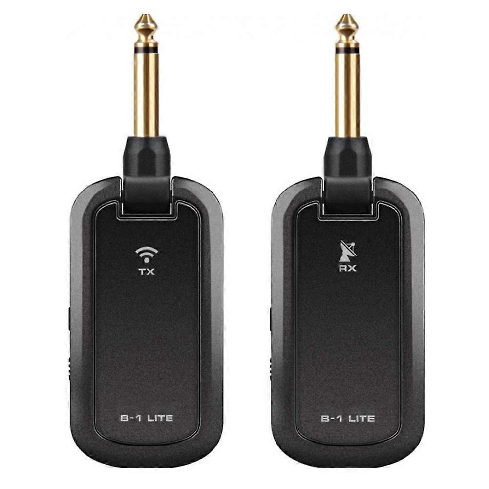 Guitar Wireless System 2.4GHz,Below 5ms Delay,Defense WiFi Interference,Rechargeable Guitar Transmitter Receiver