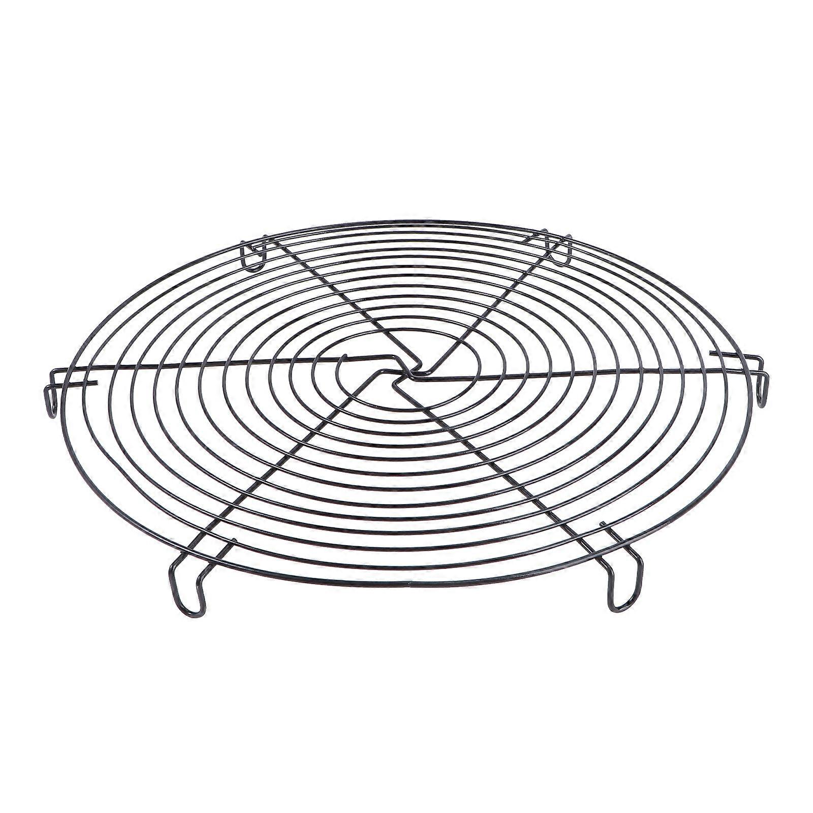 Cookie Racks Cooling Iron Baking Cooking 31.8x31.8cm Grid Pattern 1Pack