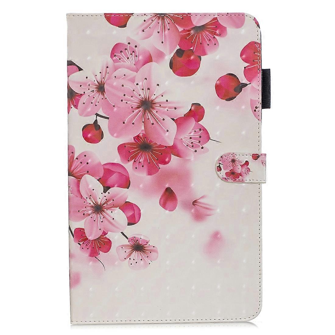 3D Horizontal Flip Leather Case with Holder & Card Slots For Galaxy Tab A 10.5 