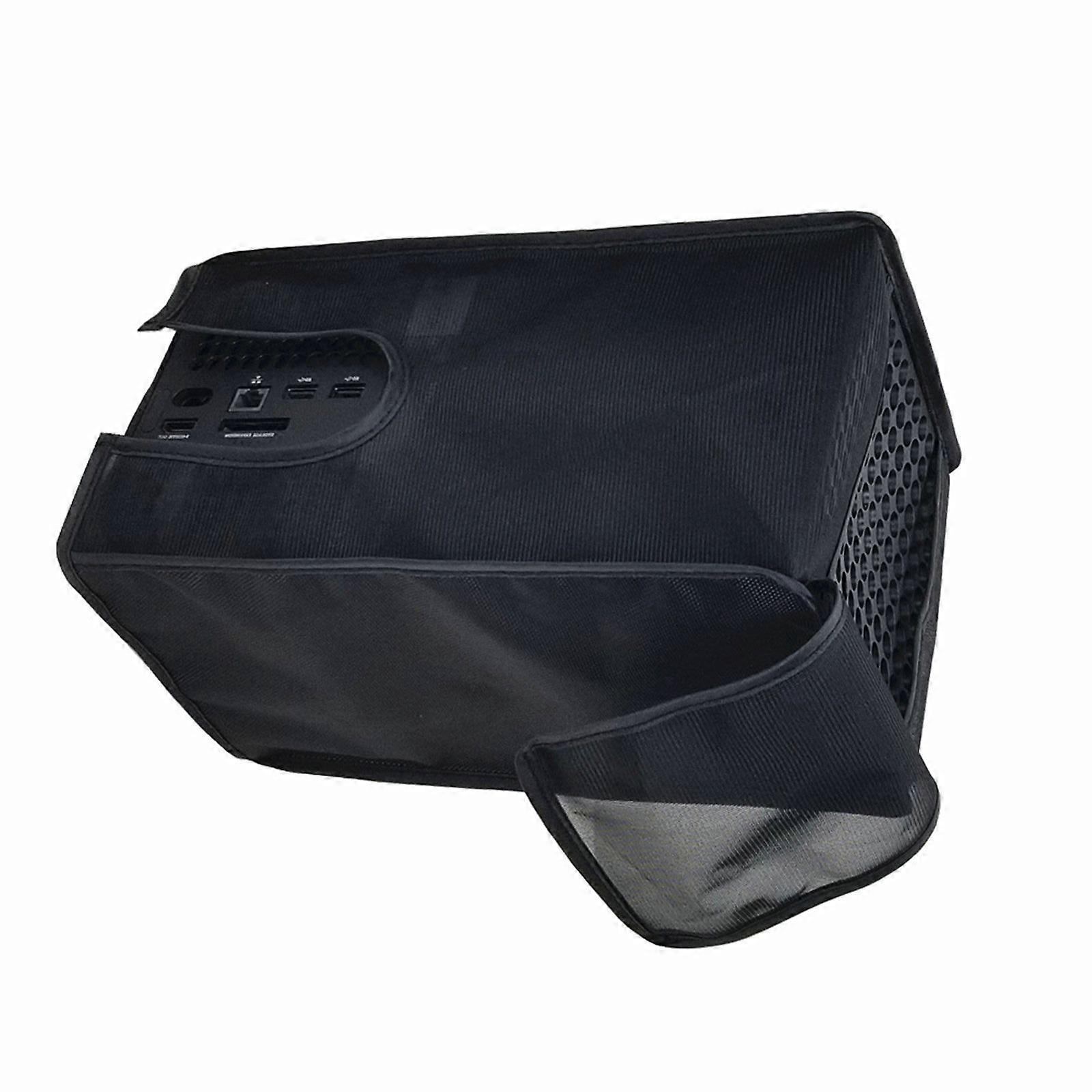 Protective Case Game Console Ventilate Cover Dust Cover for Console Vertical/Horizontal Protector Cover Dust Guard  Black