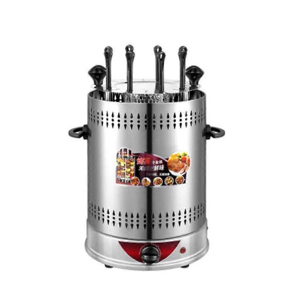 BBQ Kebab Grill Automatic Rotating Smokeless Indoor Rotisserie Oven for Lamb Skewers