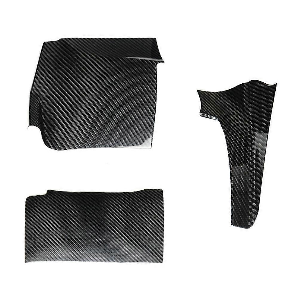 Garniture décorative de tableau de bord en fibre de carbone pour Fiat 500 Abarth 595 595C 695 2012-2024 LHD