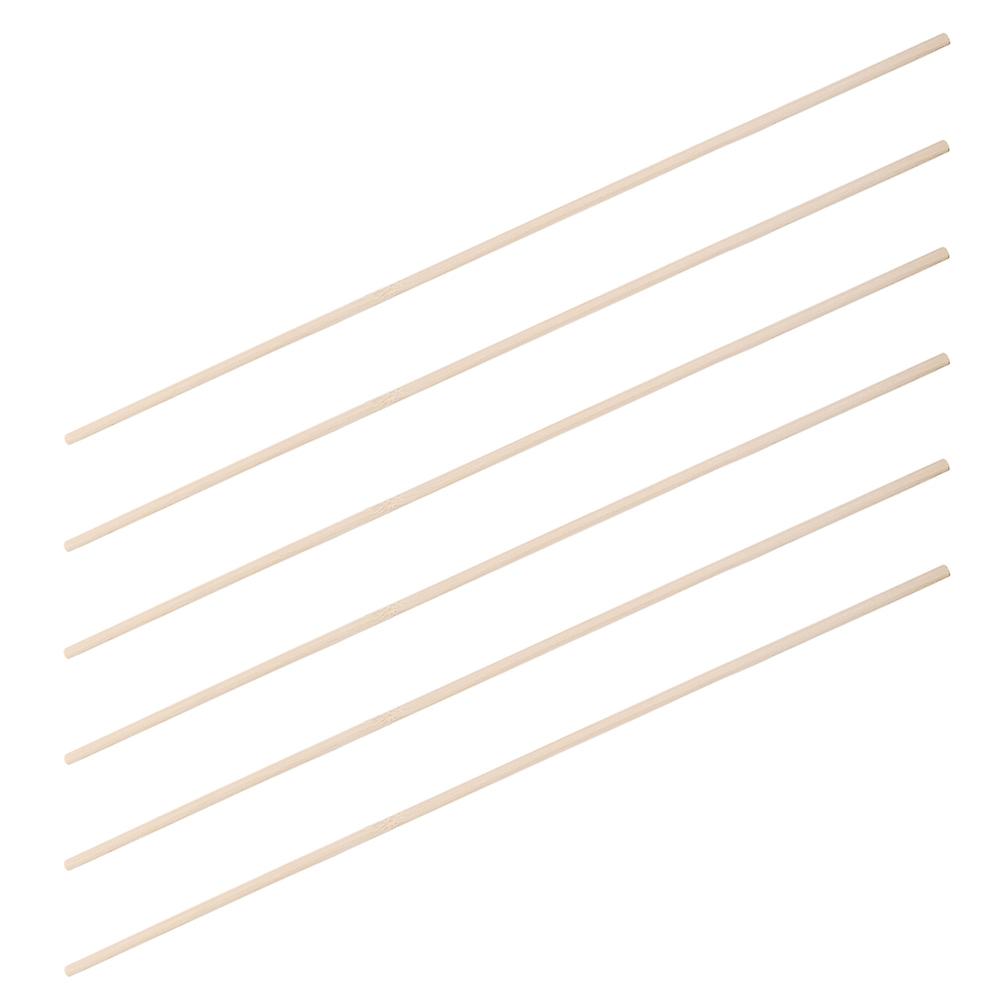 6Pcs Bamboo Frame Replacement Sticks for Director Chair Canvas Seat Support