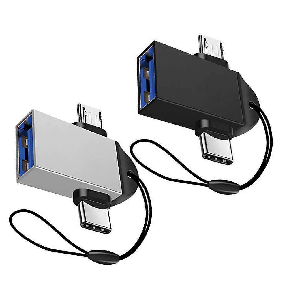 Type C Micro to USB 3.0 Adapter for Fast Data Transfer 4Pcs Set