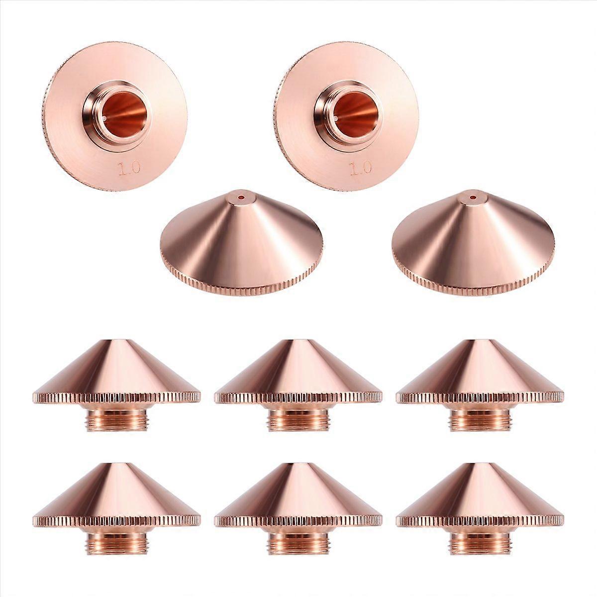 10PCS Laser Cutting Nozzles D28 1.0 for Raytools Precitec