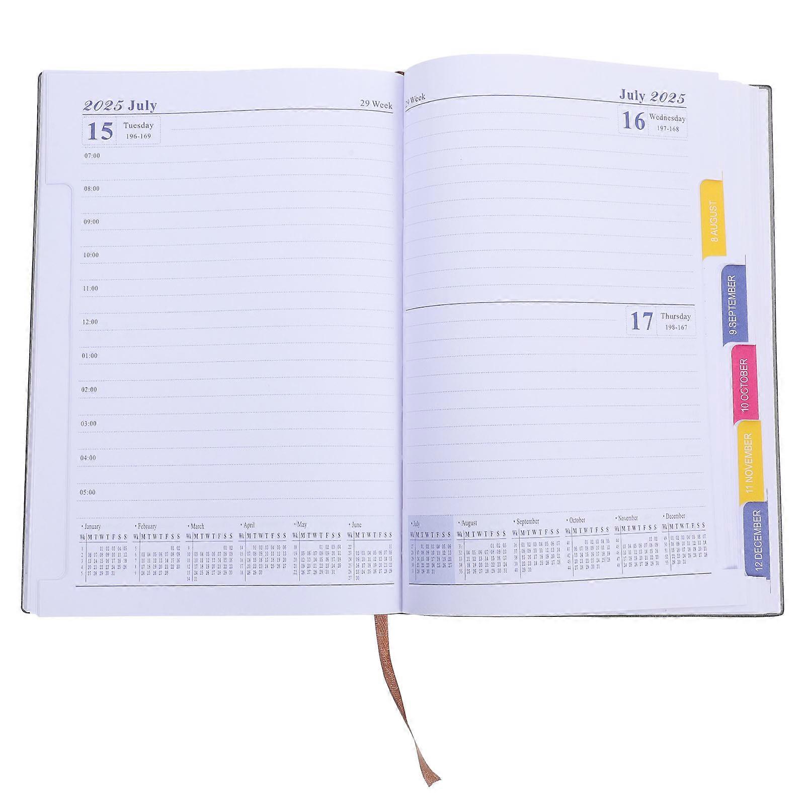 Monthly Planner 2025 for Writing Use with Portable Daily Planner Book
