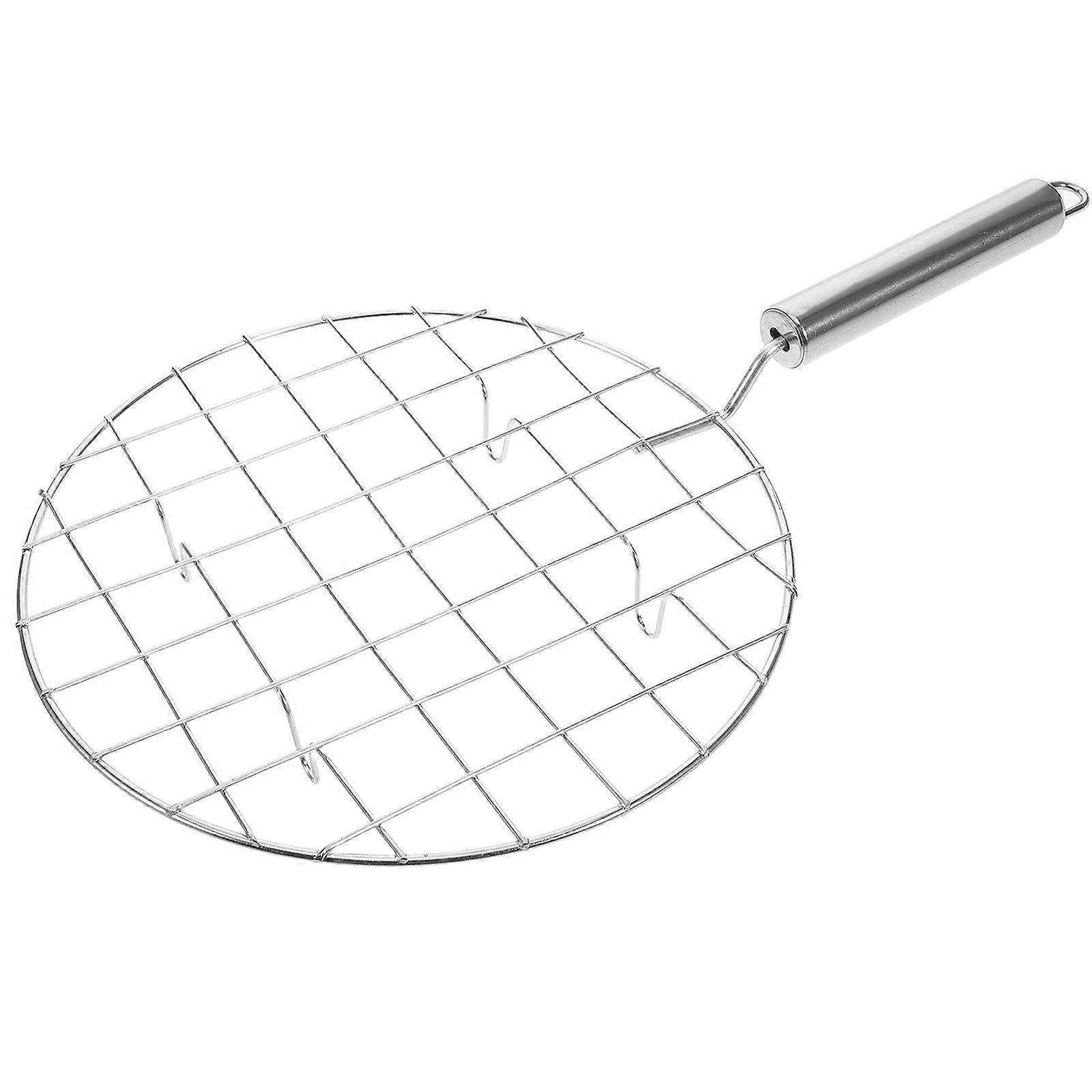 Roasting Net Stainless Steel Grill Net for Cooking Camping and Bbq Portable