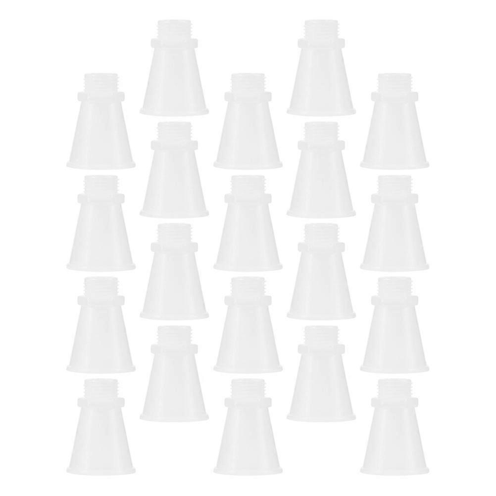 Fire Extinguisher Replacement Nozzles Wide Mouth Design for Home Use Portable and Durable Plastic White