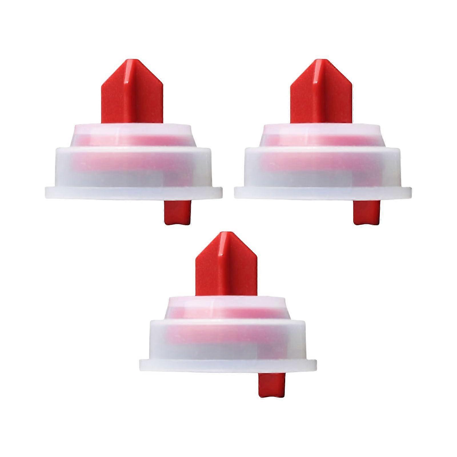 Toilet Fill Diaphragm Washer 3Pcs, Float Membrane Cistern Washer, Bathroom Spare Parts, Compatible With Most Models