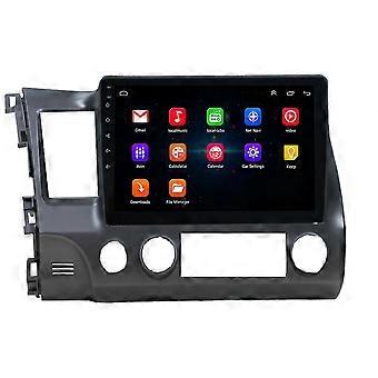 1+16g Car 10 Inch Navigation Wifi Radio Player For Honda Civic 08-11 Android 8.1