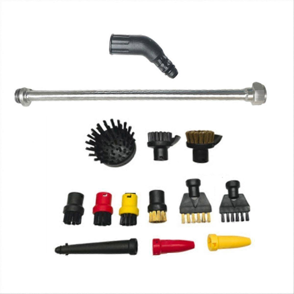 For Steam Engine Adapter Accessories Adapter Connecting Tube Round Brush Kit