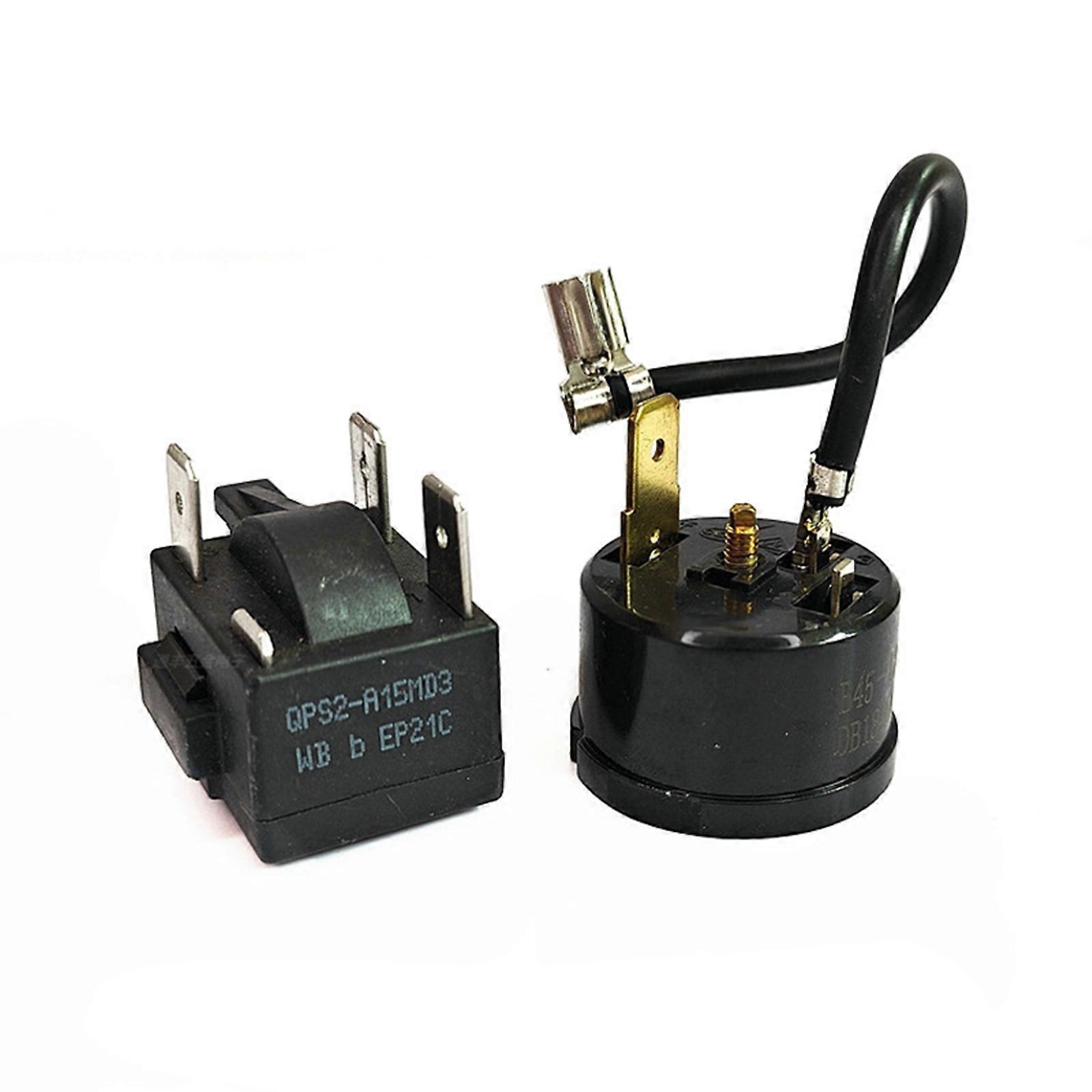for Midea Refrigerator/Freezer Compressor PTC Starter QPS2-A15MD3 Overload Thermal Protection Relay 