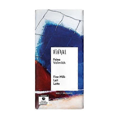 Organic milk chocolate 80 g (Chocolate)