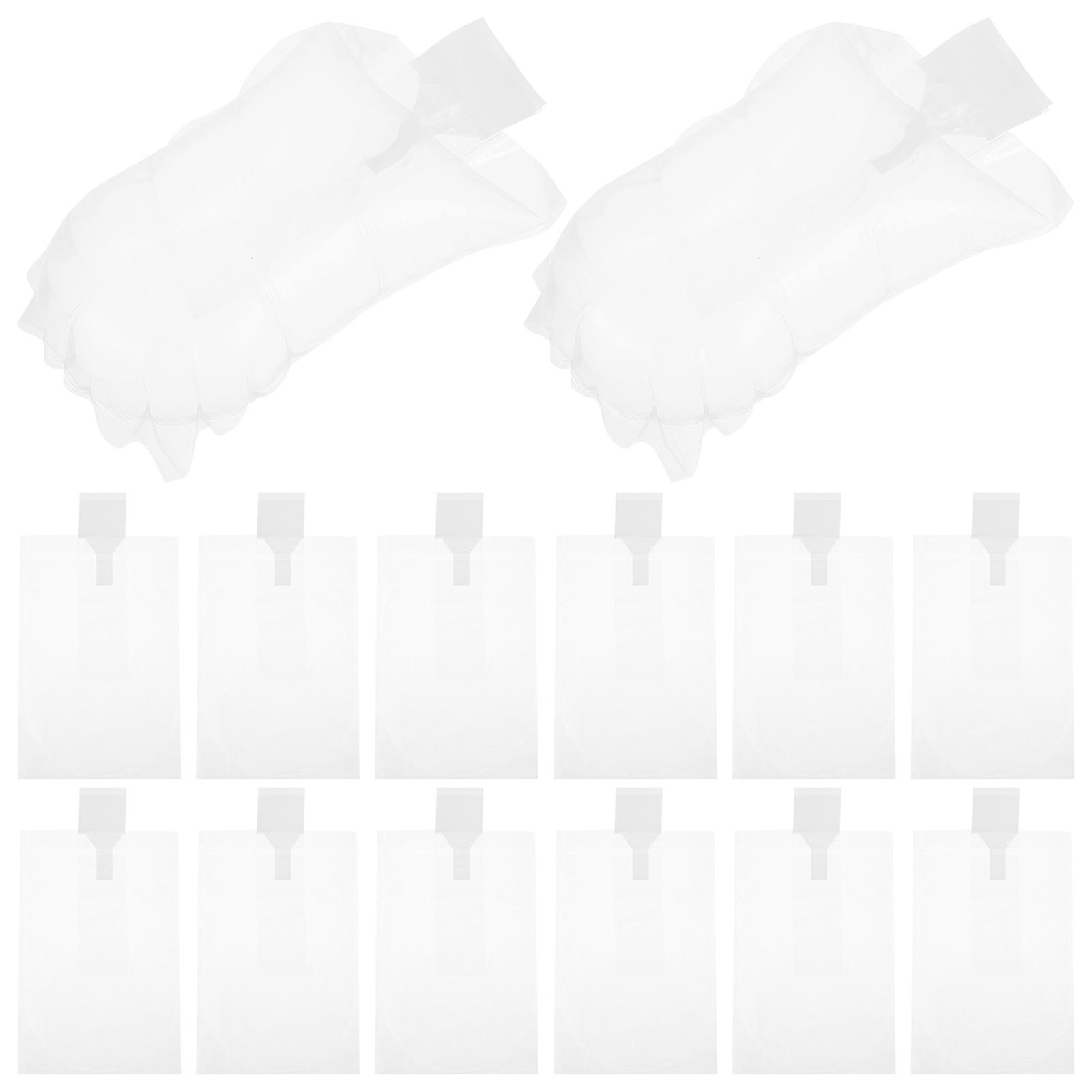 Shoe Shapers Inflatable Arch Support Transparent Semi-Circular 100Pcs Set