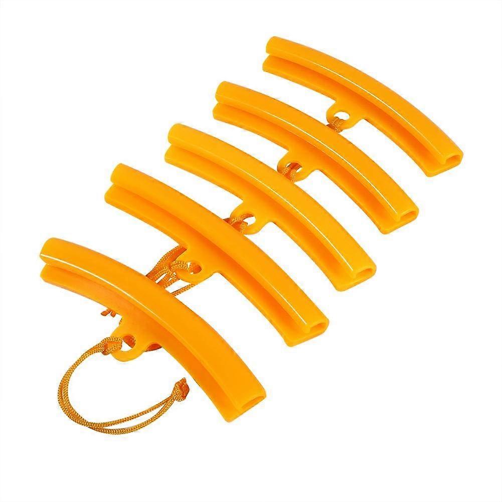 5 Pcs Wheel Rim Protector for Tyre Changing Scratch Guard Set Orange for Car Motorcycle