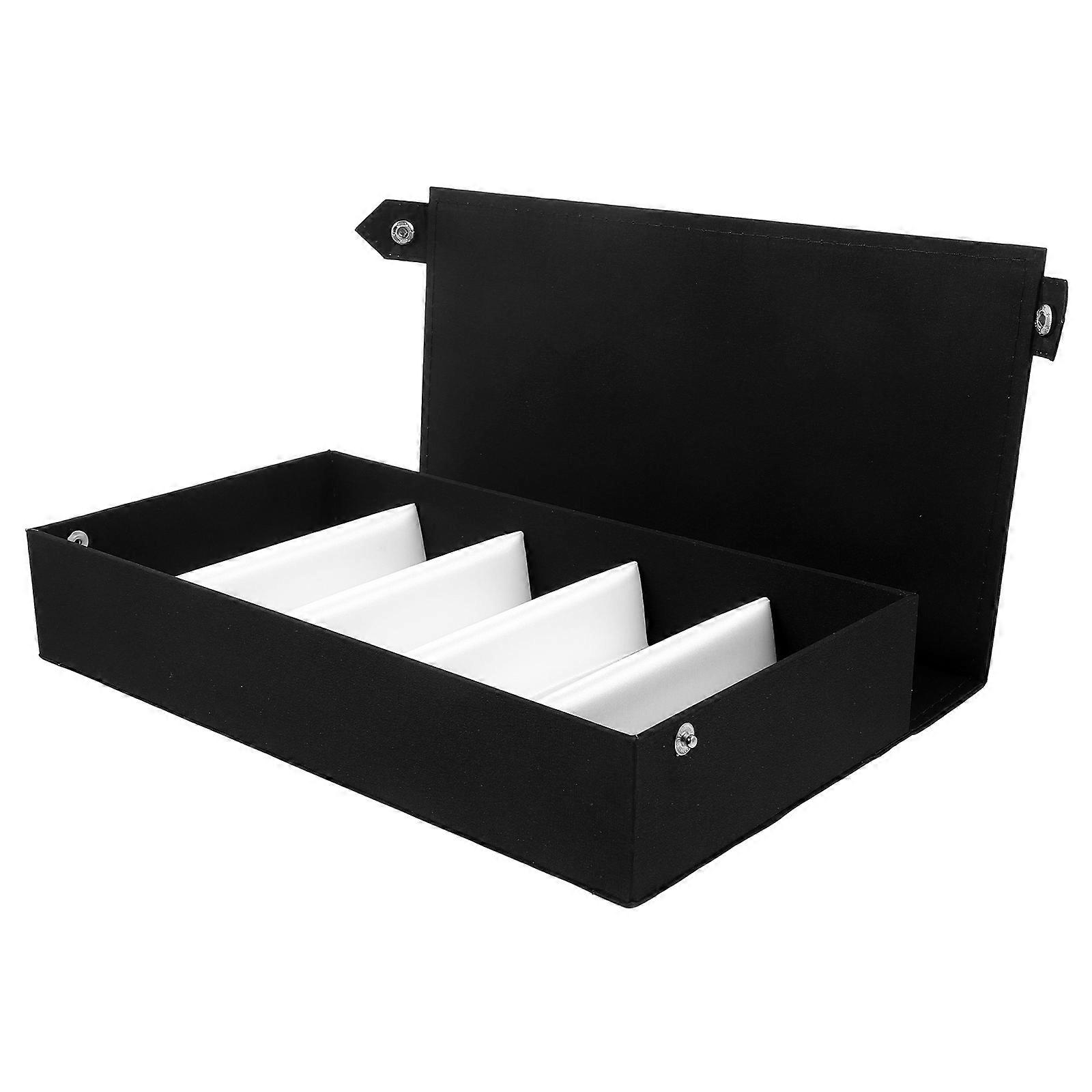 Dustproof Eyeglasses Display Storage Case For Home Decor In Rectangular Shape 1Pcs