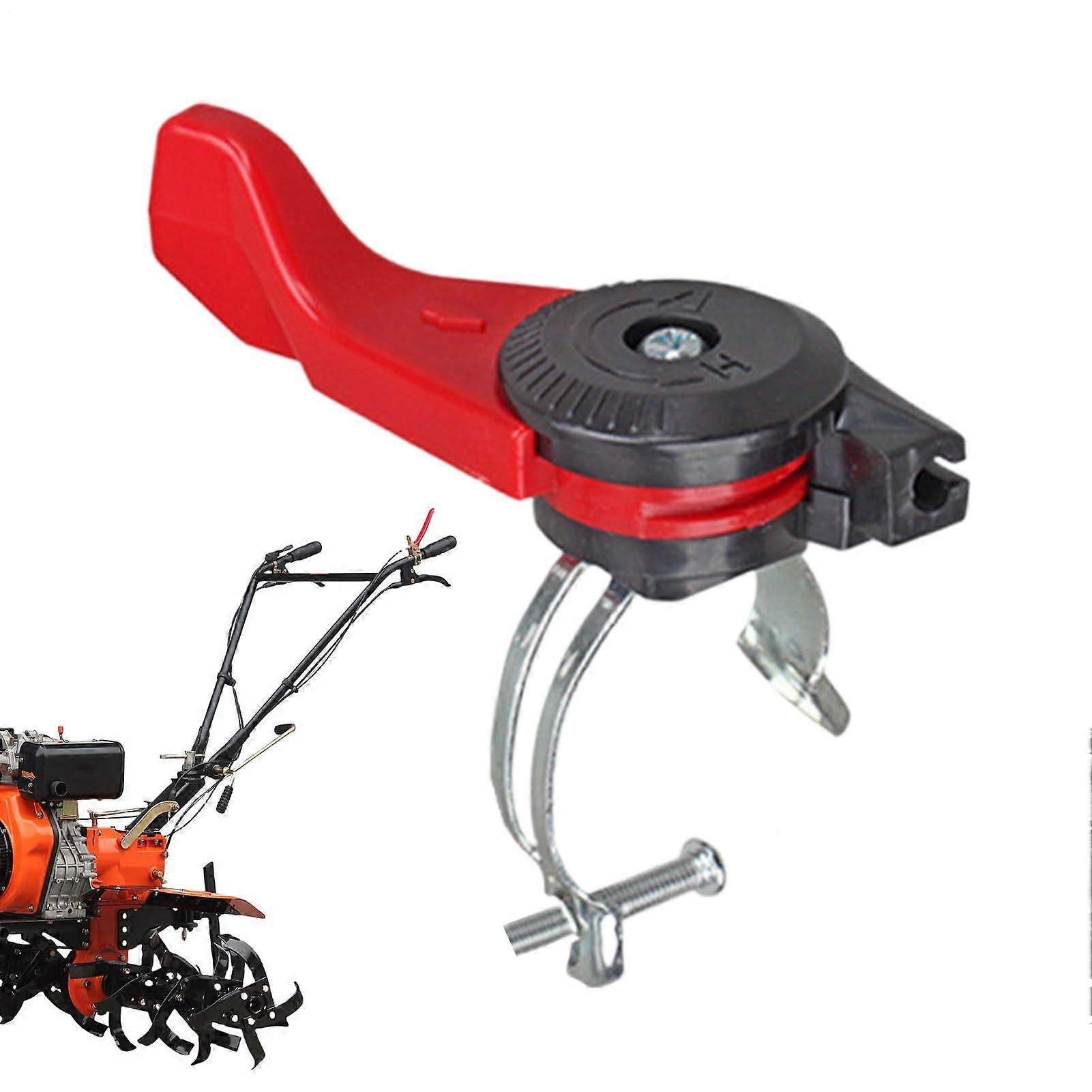 Lawnmower Throttle Control Lever Assembly with Precise Speed Control for Tiller Road Cutter Trowel