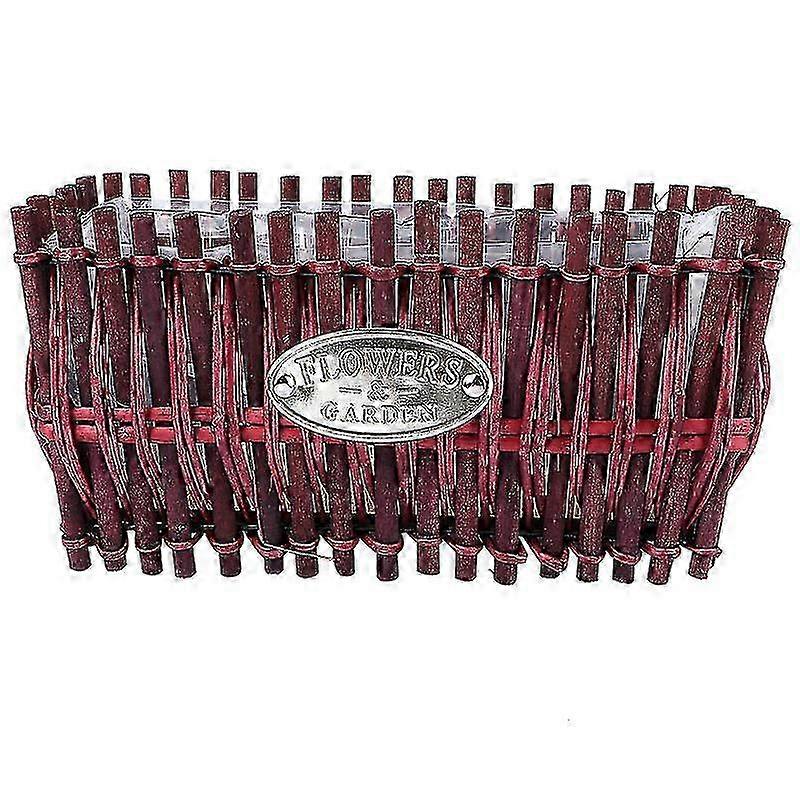 1pcs Handmade Wicker Basket 26s