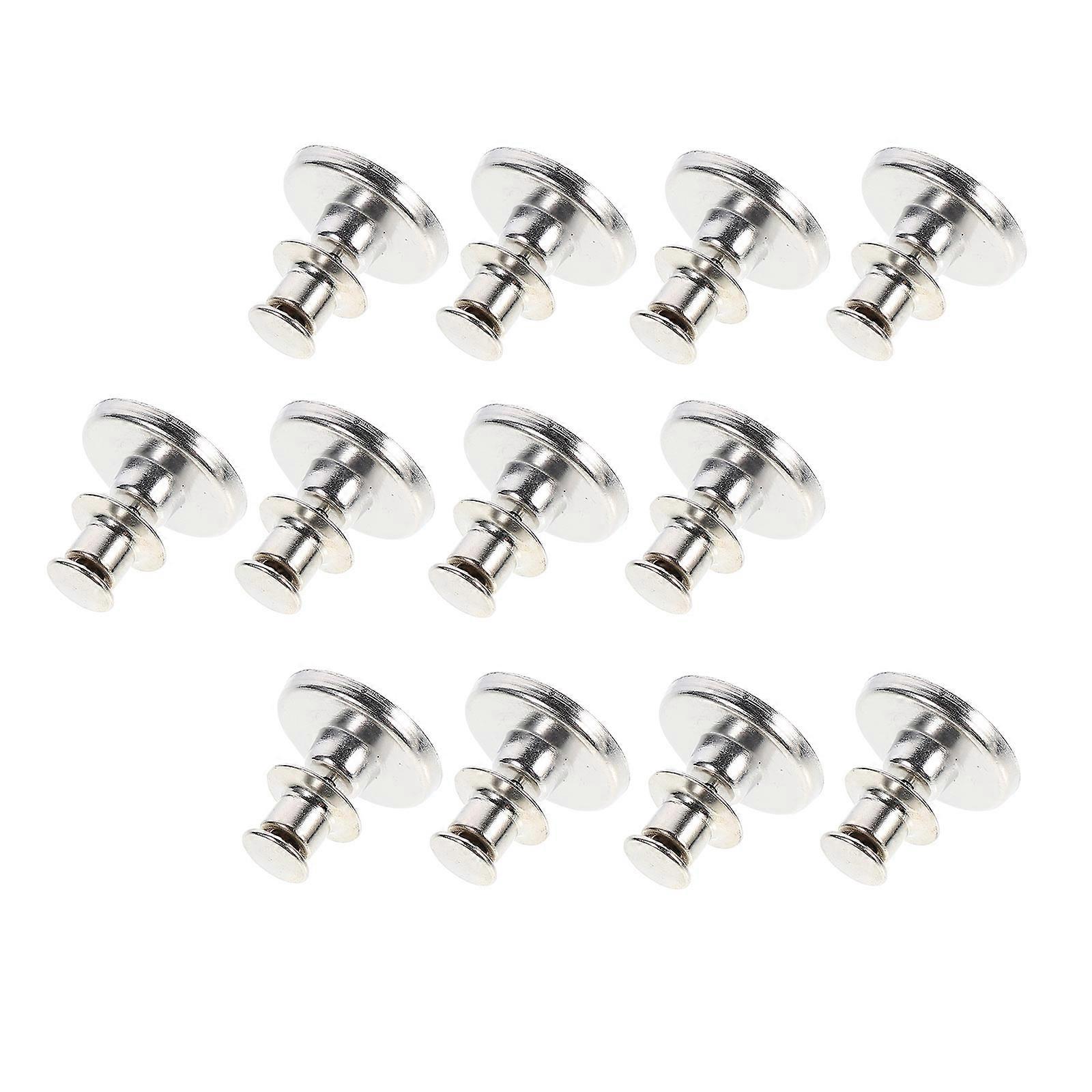 Replacement Jeans Buttons Metal Alloy Buttons for Pants 12Pcs Kit