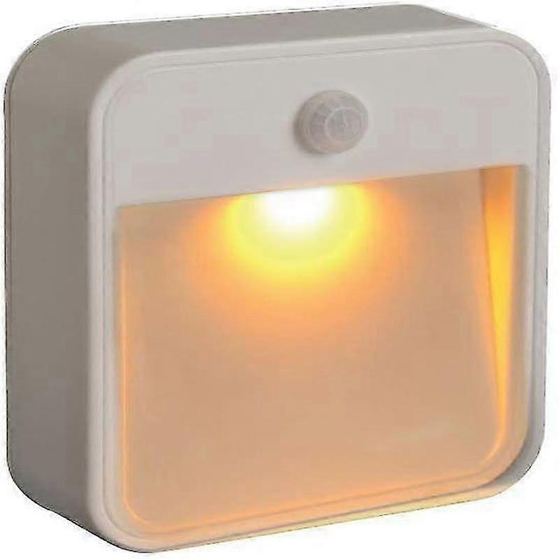 Battery powered motion sensing LED nightlight stick anywhere