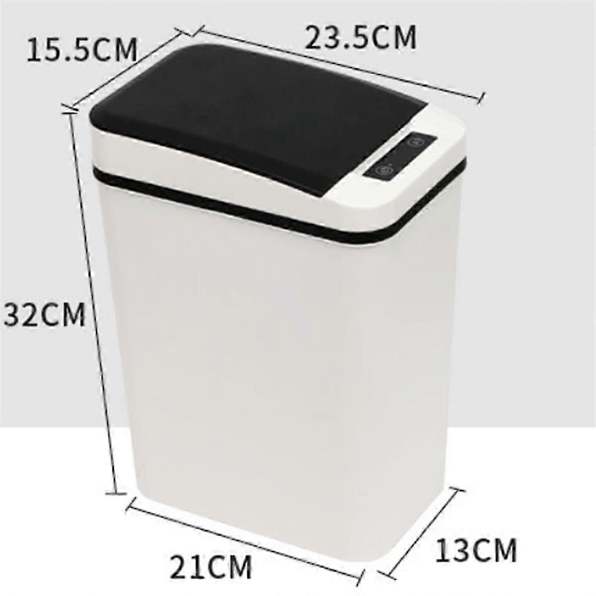 Non-Contact Bathroom Trash Can Automatic Motion Sensor Trash Can (B) with EU Standard -LL