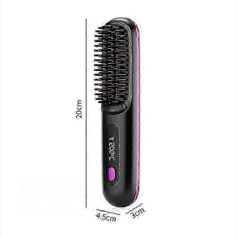 Go Brush Pro Haarglätterbürste, tragbar, Haarglätter