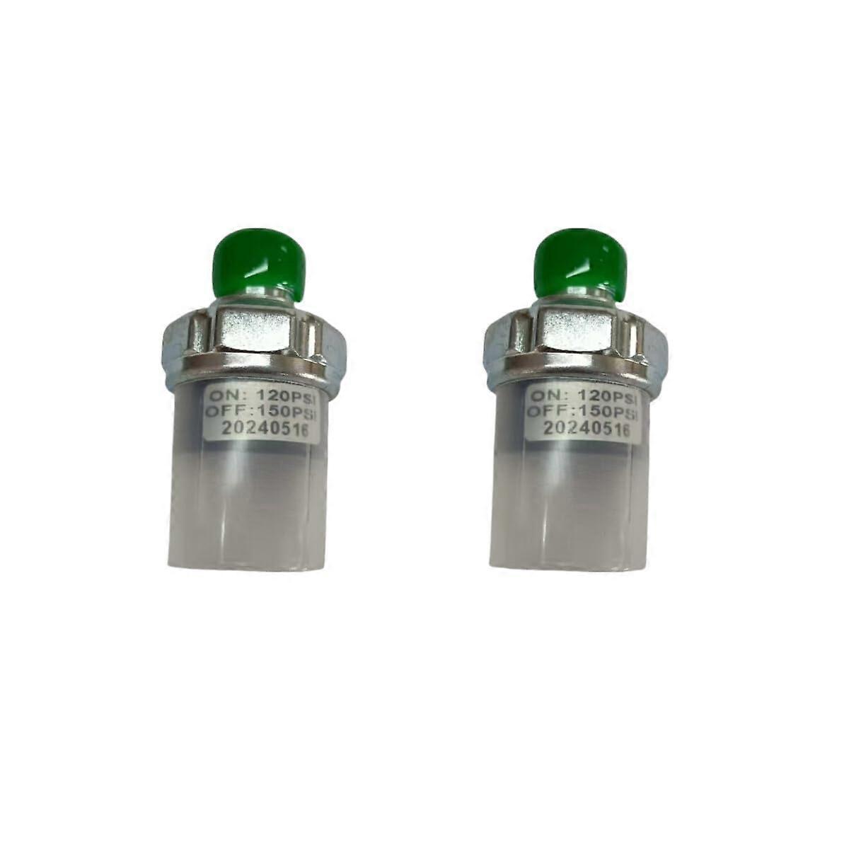 2pcs 120/150 PSI Air Compressor Pressure Switch 1/4' NPT with Adjustable Welding and Soldering Tools