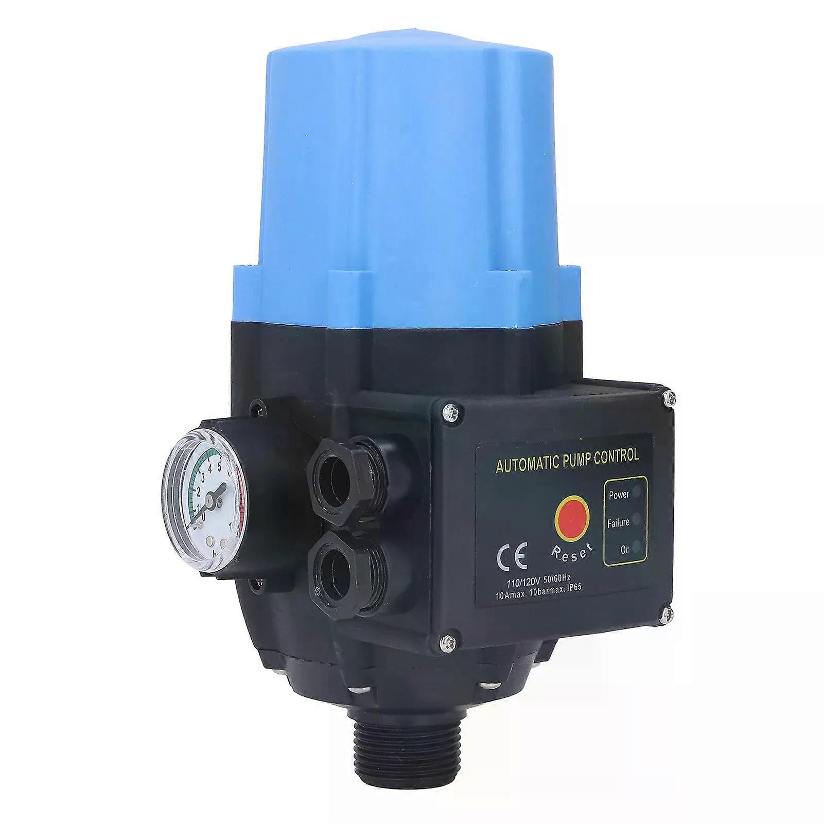 15bar-22bar Water Pump Pressure Control Switch Waterproof Regulable Automatic Blue Electronic Controller