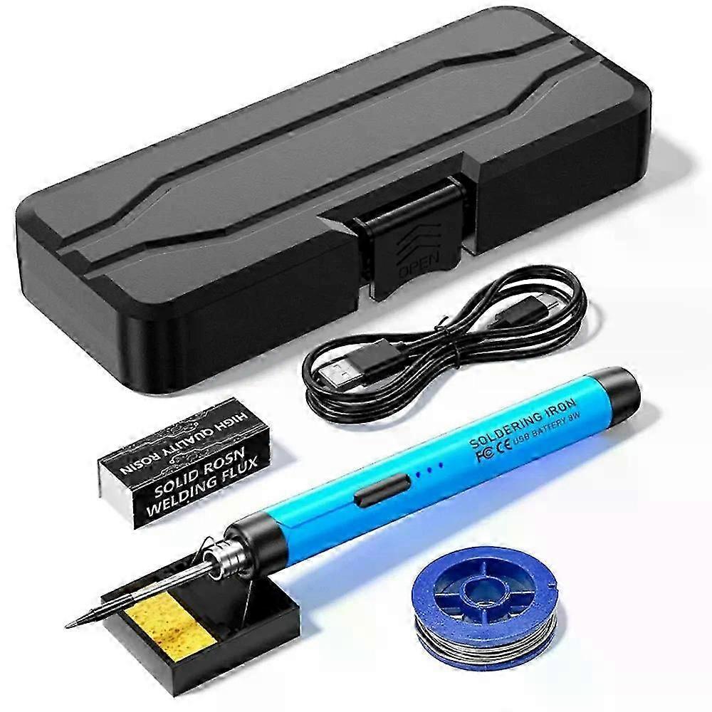 Multifunctional USB digital soldering iron set, intelligent 300-450 adjustable temperature soldering tool