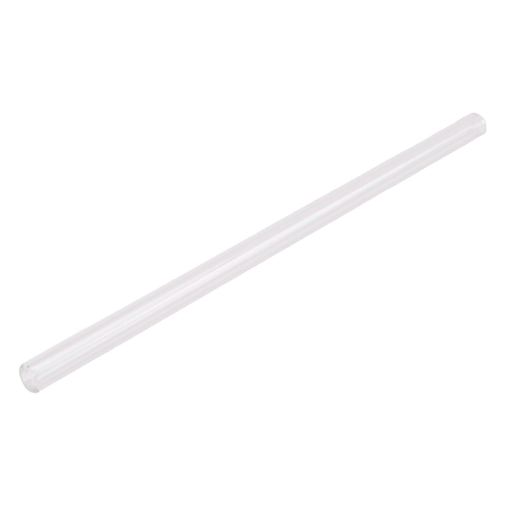 High borosilicate glass Drinking Diameter 8mm,7 Inches,Transparent