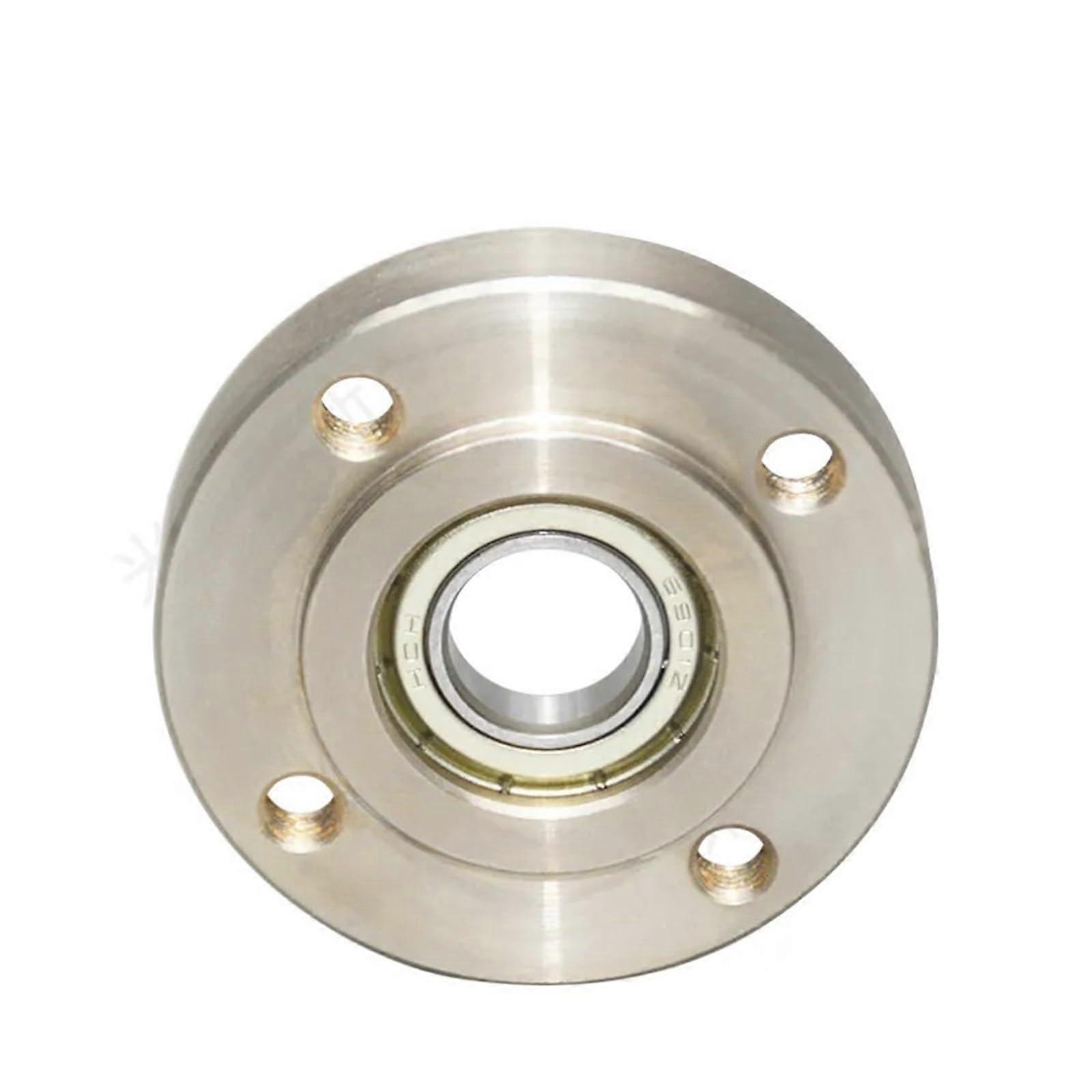 Flange Bearing Seat Assembly Single Mount Pillow Block Easy Install Compact Design Without Ring