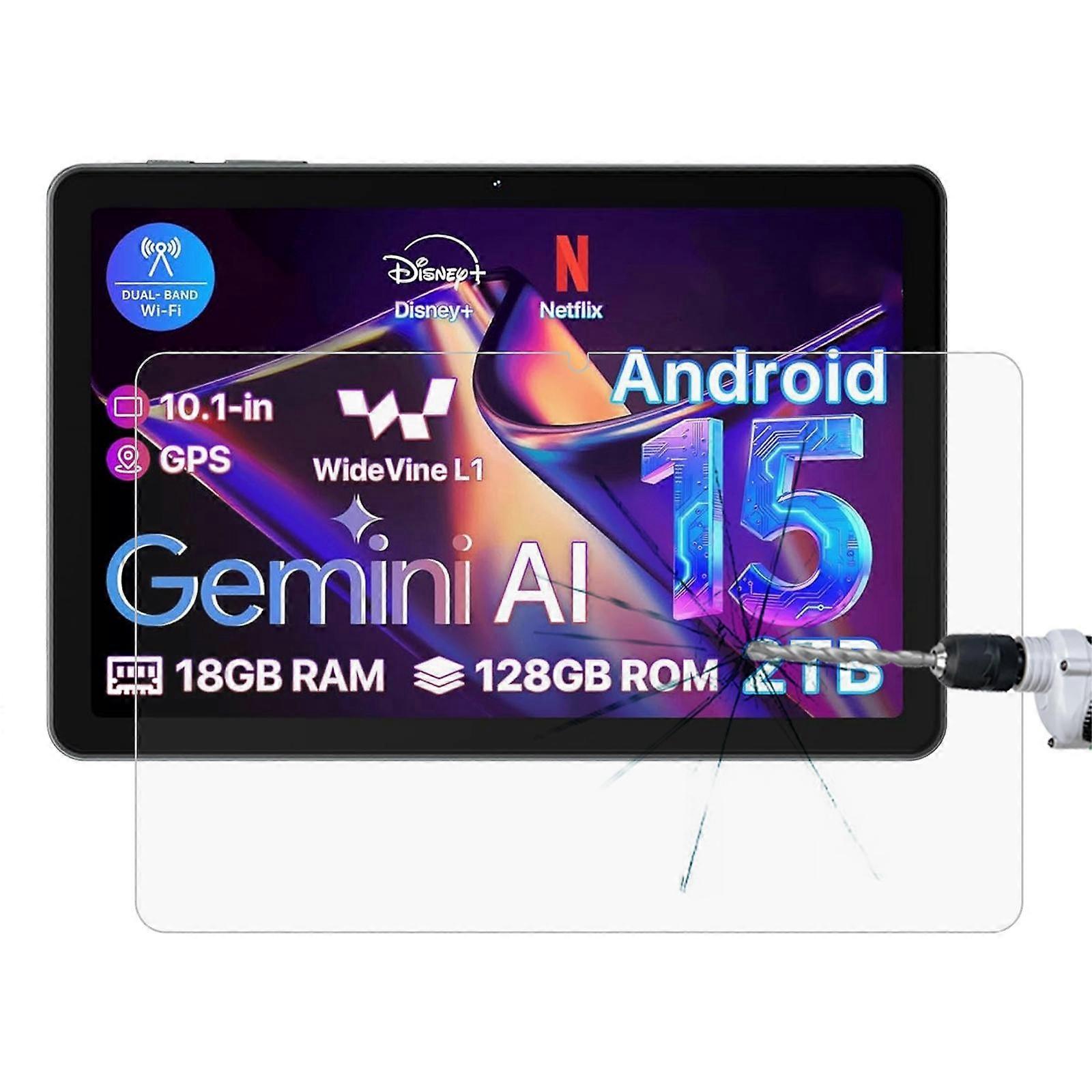 Película de vidro temperado à prova de explosão 9H 0,3 mm para OYEFIT T10 de 10,1 polegadas