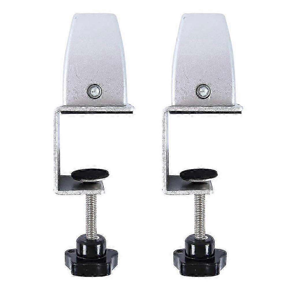 Office Privacy Screen Divider Clamp for 2 Pcs Desk - Screen Partition