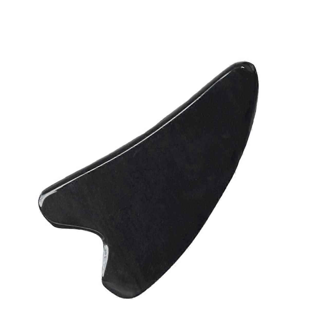 Gua Sha Massage Tool Natural Horn Scraping Board for Face Neck Body Ergonomic Smooth Design