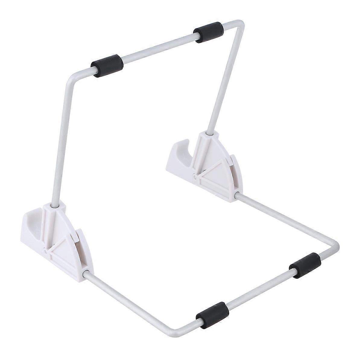 Tablet Mount Aluminum Stand for Tablet White Desktop Lazy Holder