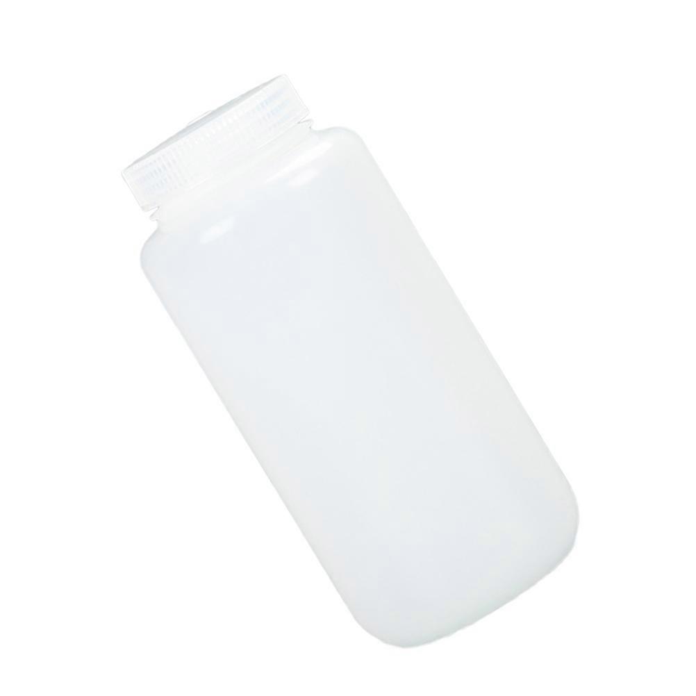 Plastic Empty Bottle Wide Mouth Reagent Bottle for Storage Use 1000Ml White