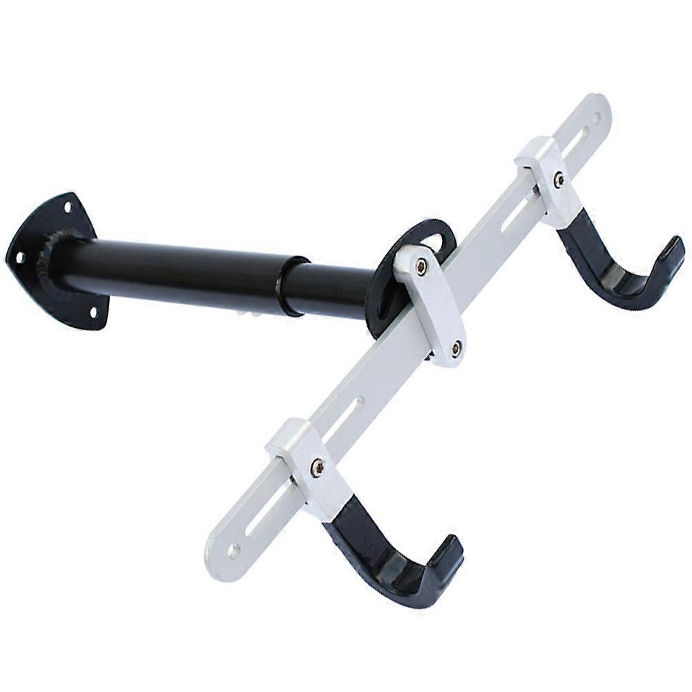 Adjustable Black Bike Mount Rack for Hanging Use 1Pcs Storage Rack