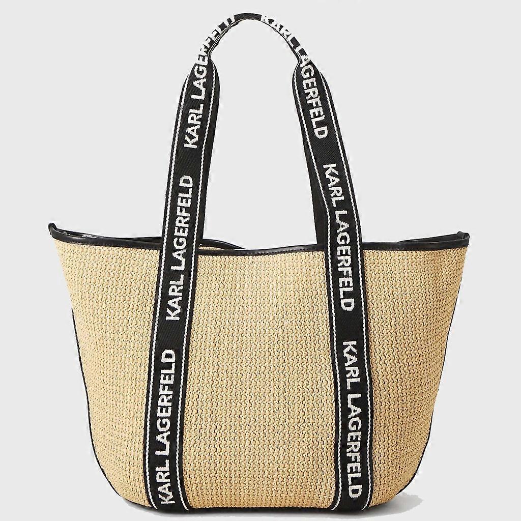 Karl Lagerfeld táskák K/essential Raffia táska