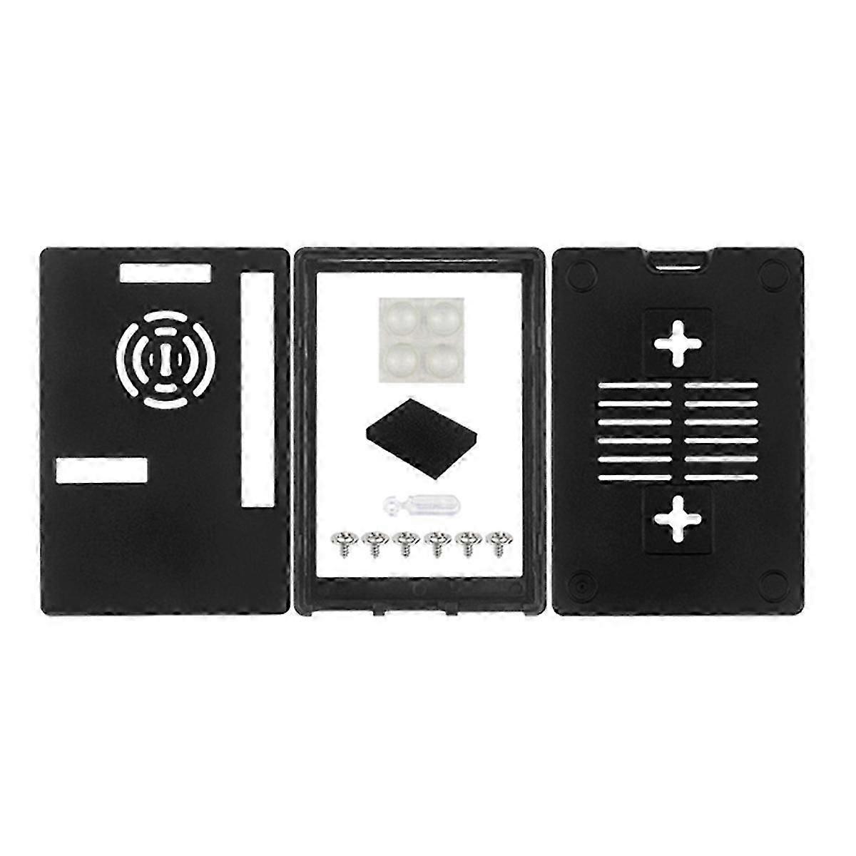 For Raspberry Pi 5 ABS Case for 3.5 Inch Display Screen Radiator