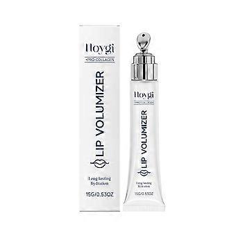 Sérum Volumizador Labial com Ácido Hialurônico para Lábios Mais Volumosos, Hidratação Profunda, Tratamento Hidratante para Lábios Diurnos e Noturnos, Bálsamo Labial Suave e Não Pegajoso, 15g