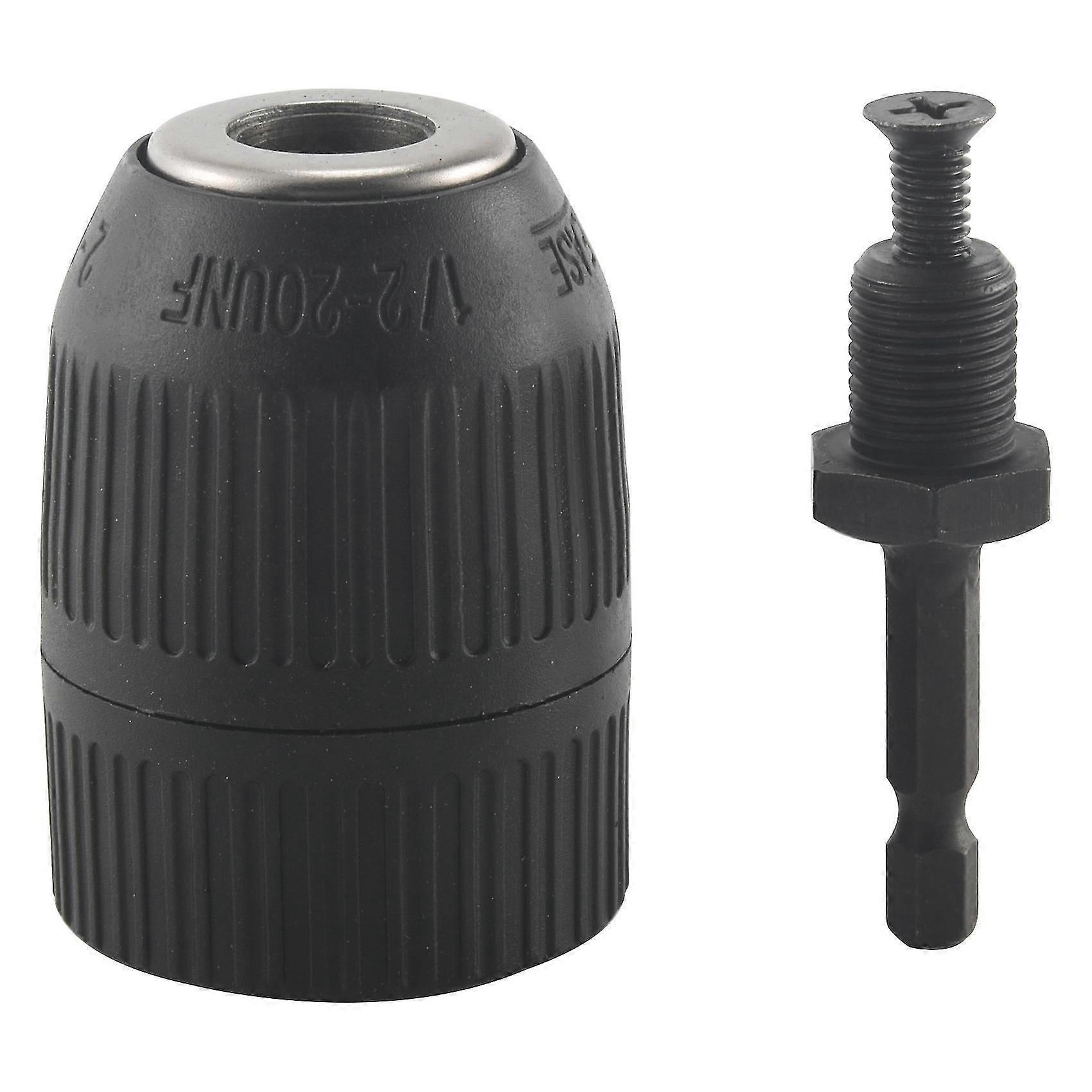 1/2inch Keyless Drill Chuck Drill Chuck Adapter For Impact Driver Quick Connect