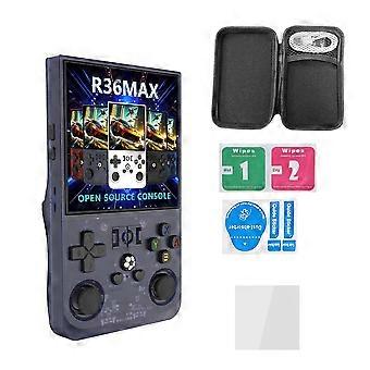 R36MAX Retro Handheld Game Console 64GB 4.0Inch IPS Screen Portable Pocket Video Player Supports 30