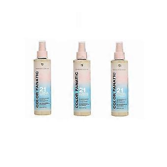 Color Fanatic Multi-tasking Leave-in Hair Spray för färgbehandlat hår, Leave-in Heat Protectant Treatment, Sulfatfri Vegan, 200ml
