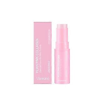 Baume multi-usages au collagène rose PDRN en stick 10 g, crème hydratante tout-en-un pour les lèvres, les yeux et le cou, baume raffermissant vegan pour le contour des yeux et la réduction des rides