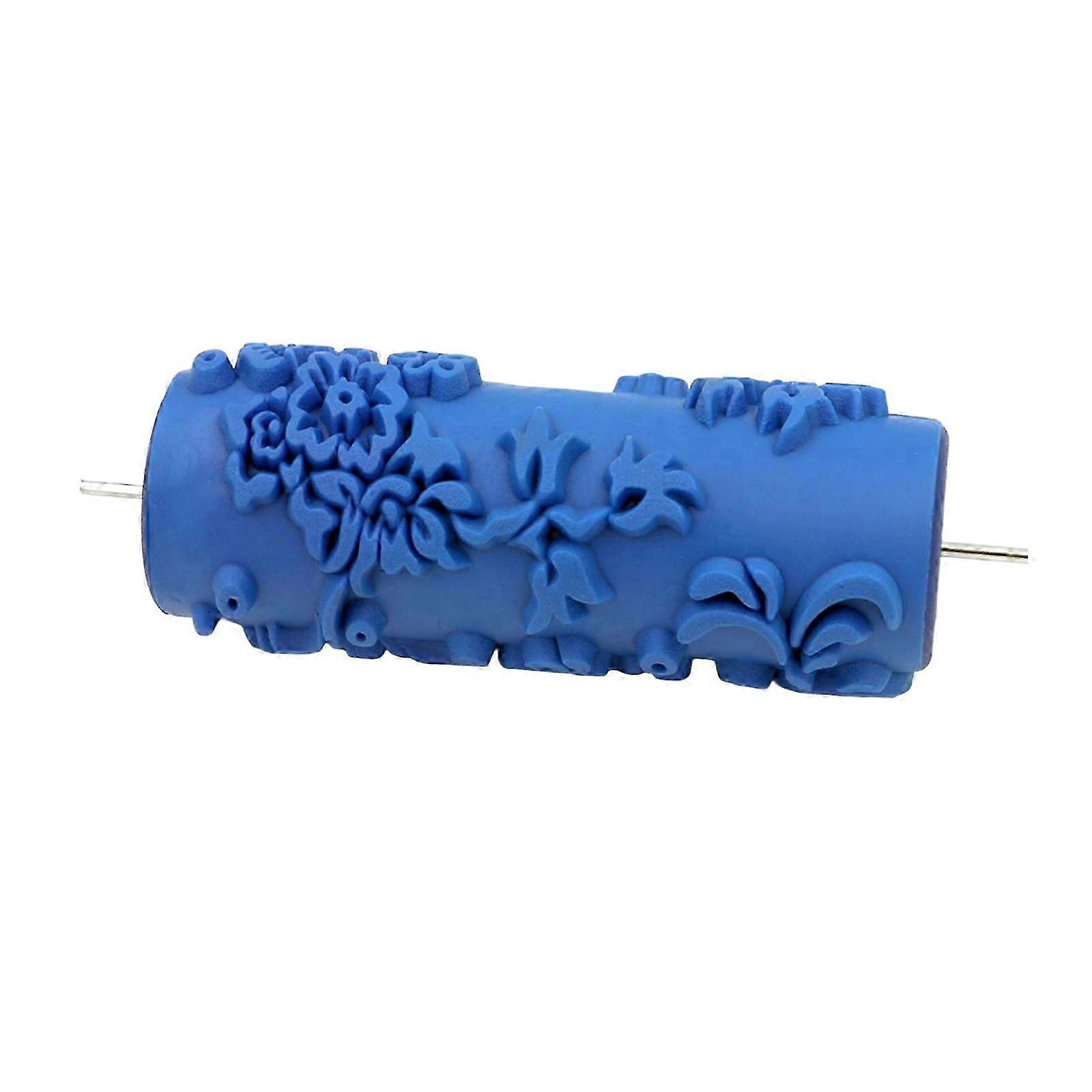 Patterned Paint Roller Decorative Household Rubber Roller for Cabinets