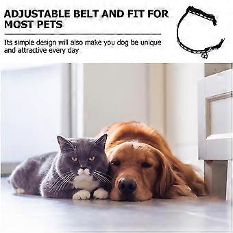 Colliers pour animaux de compagnie à motif de crâne d'Halloween, conçus pour les chiens (1 pièce). Collier en tissu créatif.